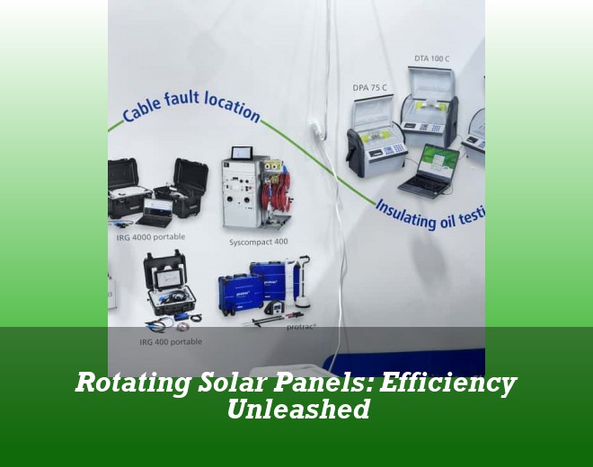 Rotating Solar Panels: Efficiency Unleashed